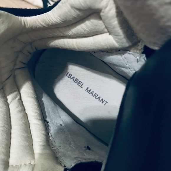 Isabel Marant Beckett Hiden-Wedge Sneaker - Picture 8 of 10